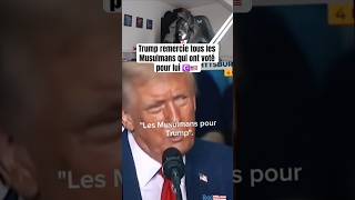 Et après on dit qu’il est raciste trump donaldtrump musulmans etatsunis actualités [upl. by Nosnirb73]