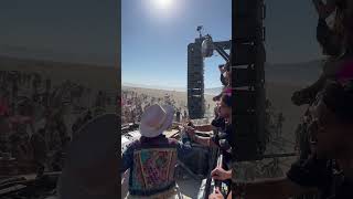 WhoMadeWho at burning man 2024 black rock city [upl. by Yemiaj]