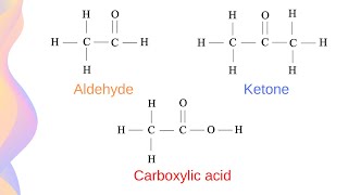 Aldehyde Ketone and Carboxylic Acid Structure Properties and Reactions  HSC Chemistry [upl. by Hayyifas]