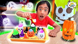 Fun Halloween Science Experiments with Ryan DIY Science for Kids [upl. by Ashwin]