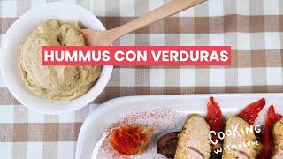 Hummus casero con verdurasFacilísimo de preparar [upl. by Alvar]