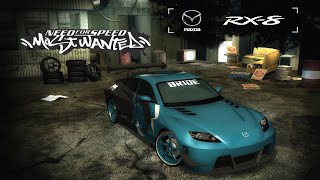 Mazda RX 8  Need for speed most wanted HD [upl. by Pandich392]