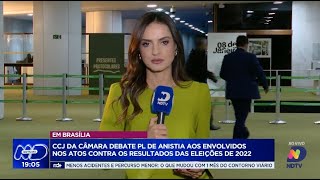 CCJ da Câmara debate PL de anistia aos envolvidos nos atos contra os resultados das eleições de 2022 [upl. by Eniagrom]