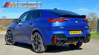 2024 BMW X2 M35i  250KMH REVIEW on Autobahn [upl. by Smaoht]