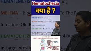 Hematochezia क्या है hematochezia stool digestion digestivesystem guthealth nursing shorts [upl. by Acinoj]