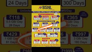 BSNL best recharge plan 2024Bsnl 4g recharge planBSNL net recharge planBsnl plan india shorts [upl. by Dave609]