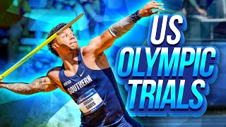 Mens Javelin final 2024 Olympic Trials [upl. by Laehcar]