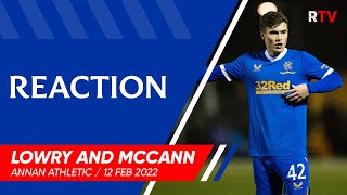 REACTION  Alex Lowry and Charlie McCann  12 Feb 2022 [upl. by Kcirrag]