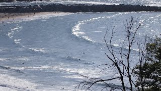 Summer surfing vibes in San Sebastian [upl. by Ahsiyt]