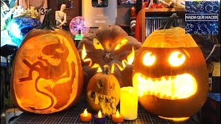 LAS MEJORES IDEAS PARA TALLAR CALABAZAS DE HALLOWEEN 2023 NQUEH [upl. by Hindu]