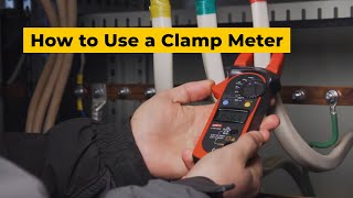 How to Use a Clamp Meter [upl. by Ahsyad]