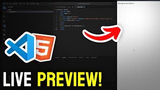 How to Get Live HTML Preview in VS Code Live Server Full Guide [upl. by Ansaev]