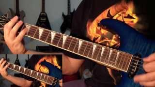 Carcass  Congealed Clot of Blood guitar cover [upl. by Coffin28]