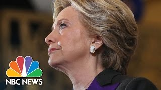 Hillary Clintons Full Concession Speech  NBC News [upl. by Camey614]