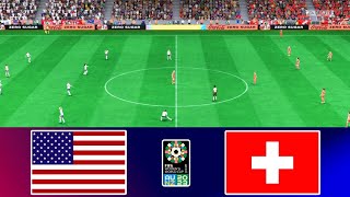 FIFA 23  USWNT vs SWITZERLAND  June 21 2024  FIFA Womens World Cup 2023  PS5 Gameplay [upl. by Marlon]