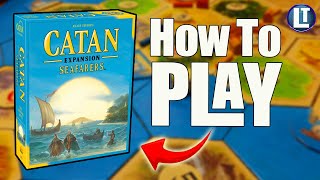 CATAN SEAFARERS  Learn to PLAY  SETTLERS OF CATAN EXPANSION [upl. by Novehc]