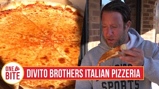 Barstool Pizza Review  DiVito Brothers Italian Pizzeria Billerica MA [upl. by Ainotahs502]