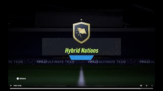 FIFA 22 Hybrid Nations The Final Four SBC Cheapest Solution [upl. by Maurits]