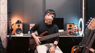 Sinaran  Sheila Majid Bass Cover Playthrough [upl. by Enale85]