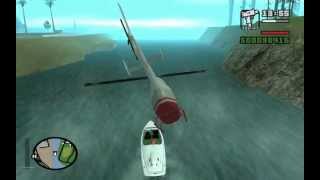 Challenge Pier 69 Syndicate Mission 8  GTA San Andreas  Jump onto Ryders boat from helicopter [upl. by Eustashe]