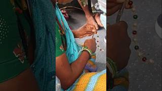 Beads chainskills handmade talent explore train artandcraft travelvlog ytshorts viralvideo [upl. by Ora]