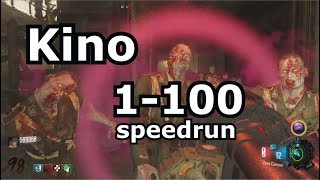 Kino Remastered Round 1100 SpeedRun no mega gobblegums [upl. by Aluor]