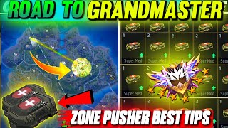 Top 7 Zone Push Tips and Tricks  Win Every Ranked Match  How To Push Rank In Free Fire session 42 [upl. by Dolhenty]