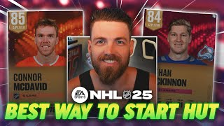 HOW TO START YOUR HOCKEY ULTIMATE TEAM IN NHL 25 [upl. by Hibbitts]