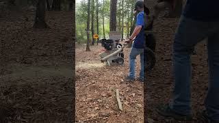 Brush Master Wood Chipper CH4 15hp [upl. by Atok]