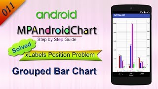 011 Grouped Bar Chart  MP Android Chart Tutorial [upl. by Acemahs]