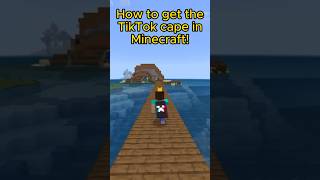 How to get the TikTok Cape in Minecraft minecraft 15thanniversary minecraftcape tiktok [upl. by Atina]