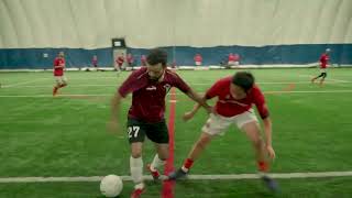 7v7 Toronto Premier League Fall Indoor First Div Matchday 1 Rossto FC v Park Barbers FC [upl. by Niliak]