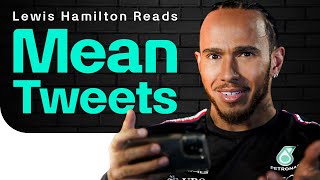 Lewis Hamilton Reads Mean Tweets 🐤 [upl. by Flemings]