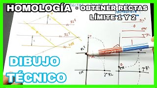 HOMOLOGÍA  ¿Cómo obtener las rectas límite 1 y 2❓🚀 [upl. by Lodhia]