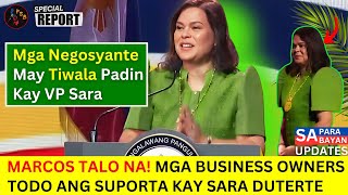 👉Nakakagulat Bumilib Ng Husto Ang Mga Negosyante Sa Pilipinas Kay VP Sara Duterte [upl. by Newlin]