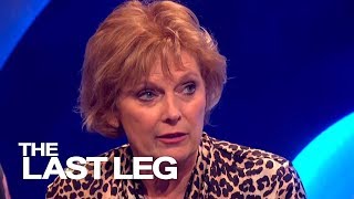 Anna Soubry On Quitting The Tory Whatsapp Group  The Last Leg [upl. by Refiffej]