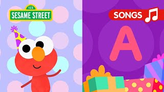 Elmos Birthday Party ABCs  Sesame Street Animated Songs [upl. by Tnert]