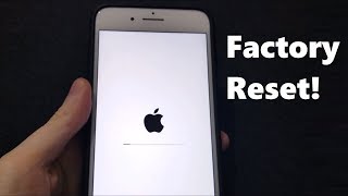 Factory Reset ANY iPhone iOS 12 amp Newer [upl. by Aan186]