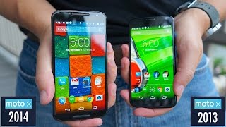 Moto X 2014 vs Moto X 2013  Pocketnow [upl. by Medina]