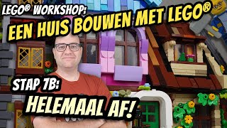 LEGO® huis bouwen hij is af Nederlandse instructies [upl. by Galvin]