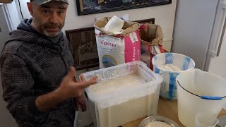 Massimos Sourdough Pizza Dough Recipe  A Sourdough Master Class [upl. by Nosreme814]