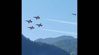 Zigermeet Mollis Patrouille Suisse F5 Tiger [upl. by Ainex831]