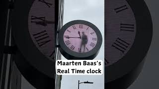 Maarten Baas’s Real Time clock ArtInTime MaartenBaas RealTimeClock SchipholArtInnovativeDesign [upl. by Mcclimans]