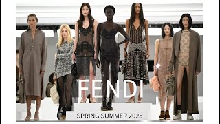 FENDI Women’s Spring Summer 2025 Fashion Show [upl. by Idelle415]