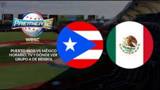 PUERTO RICO vs MEXICO [upl. by Euqinotna]