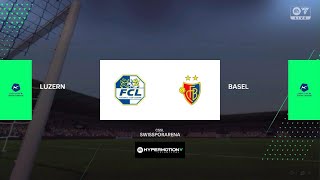 EA SPORTS FC 25 FC Luzern vs FC Basel [upl. by Vary]