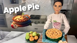 The Cutest Apple Pie Ever Made  Stop Motion Baking [upl. by Anelet995]