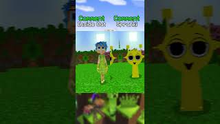 INCREDIBOX SPRUNKI vs INSIDE OUT 2 in MINECRAFT minecraft [upl. by Eckmann679]