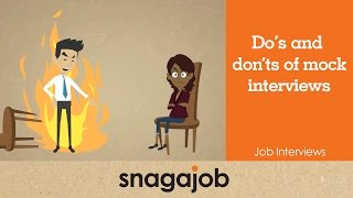 Job Interviews Part 1 Dos and Donts of Mock Interviews [upl. by Nirag]