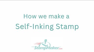 How to Make a Self Inking Stamp [upl. by Euqitsym]